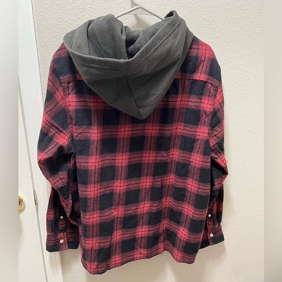 Men’s Arizona Hooded Long Sleeve Flannel💥💥FINAL MARKDOWN💥💥 - Picture 2 of 3